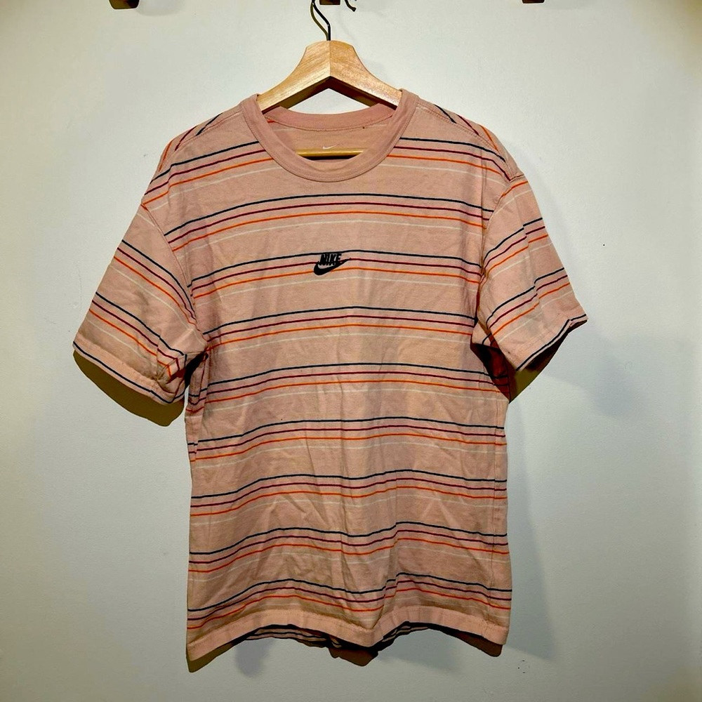 Pink Nike sportswear t-shirt